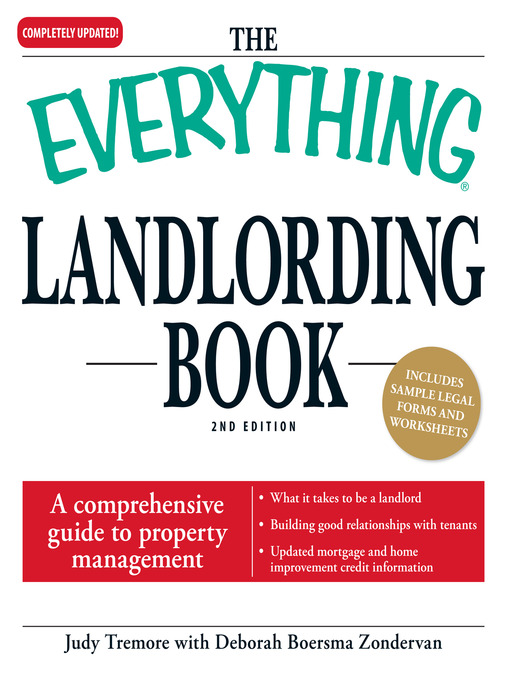 Title details for The Everything Landlording Book by Judy Tremore - Available